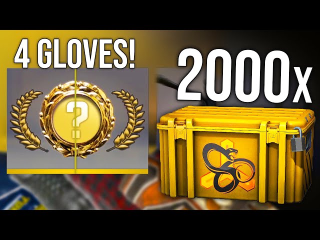 The newest case (2000 Snakebite Case Opening)