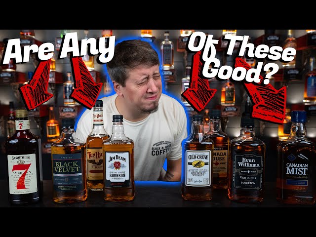 We Bought Every Bottom Shelf Whiskey and Ranked Them!