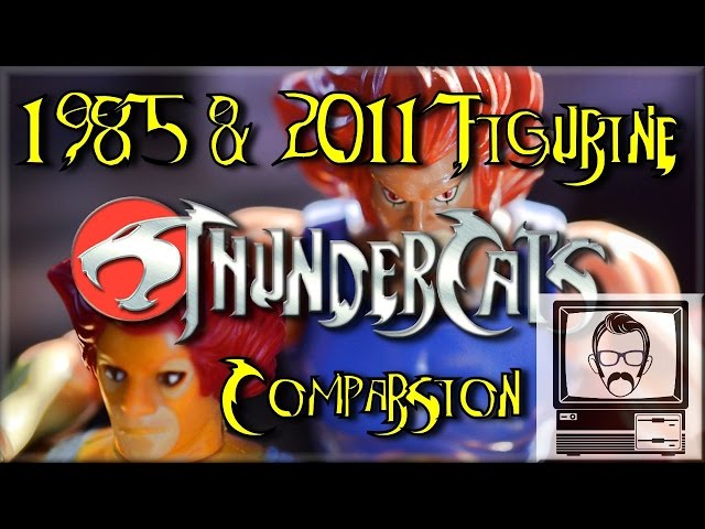 Thundercats Figurine Comparison 1985-2011 Lion-O Inspection | Nostalgia Nerd