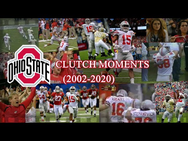 Ohio State Football Clutch Moments (2002-2020)