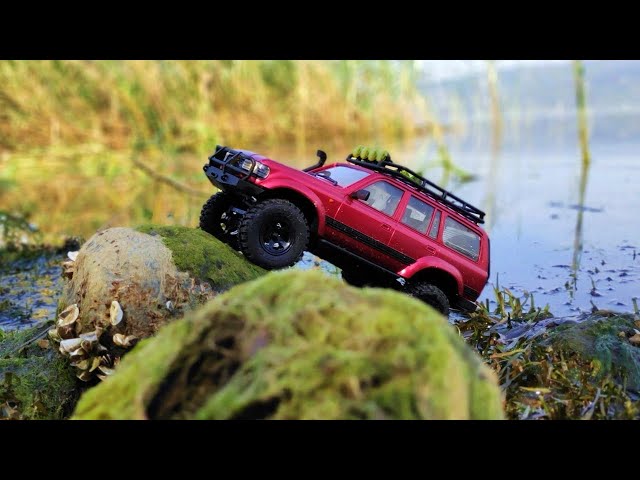 1/18 Scale Toyota LC80 Off Road SUV rc crawler #shorts #short