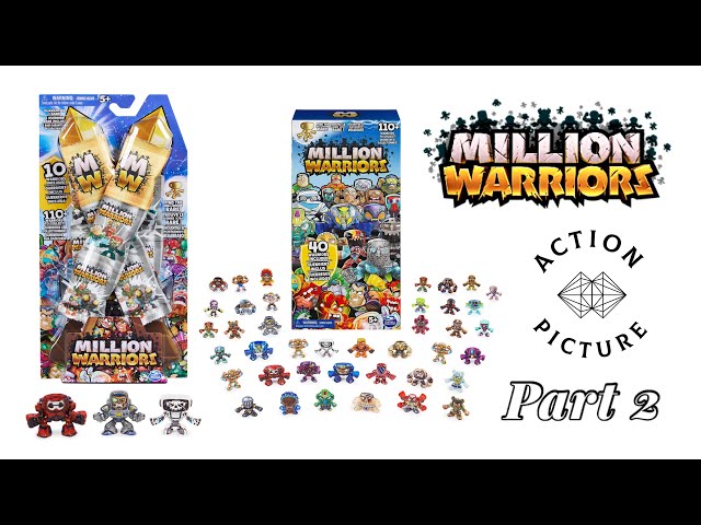 Opening Up Some Million WarriorsWill I Get A Golden Rare Warrior ? 🤞🏻Live Apr 26/24 - Part 2