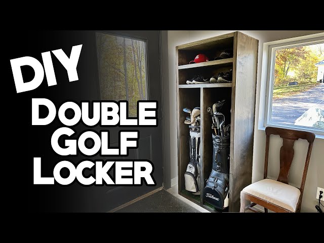Double Golf Locker Build ⛳️