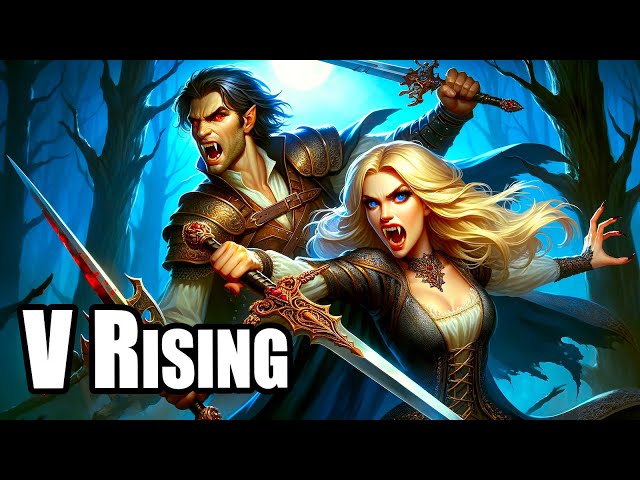 INCREDIBLE Co-op Vampire Survival! V Rising 1.0