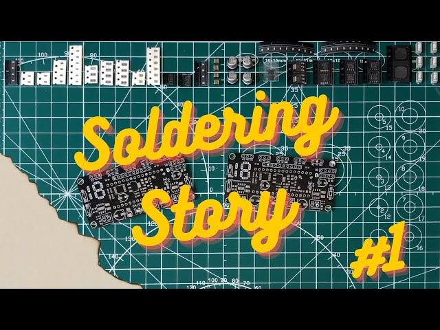 Soldering Story #1 :  SMD component soldering for arduino robot controller PCB board