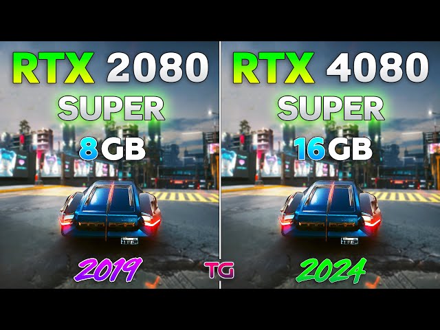 RTX 2080 SUPER vs RTX 4080 SUPER - 5 Years Difference