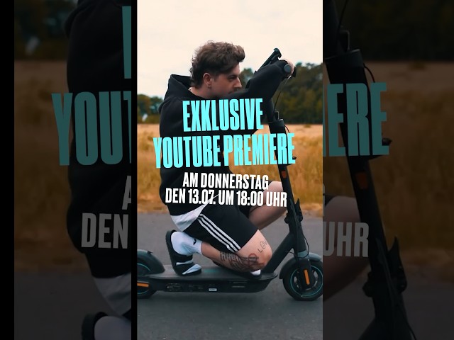 E-Scooter Anthem - Videopremiere Donnerstag 18 Uhr 🥳 #shorts #escooter