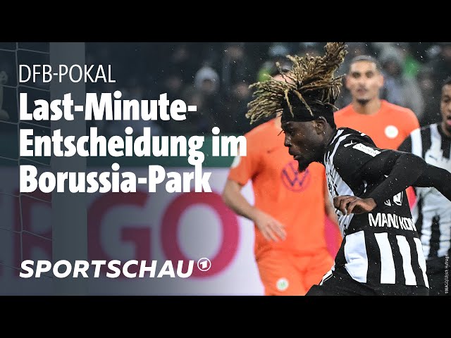 Borussia Mönchengladbach - VfL Wolfsburg DFB-Pokal Achtelfinale | Sportschau