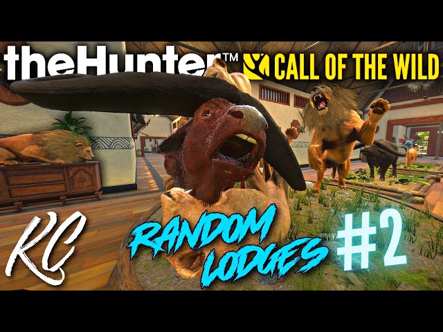 A LEGENDARY MELANISTIC LYNX?! Random Multiplayer Trophy Lodge Tours #2! | Call of the Wild