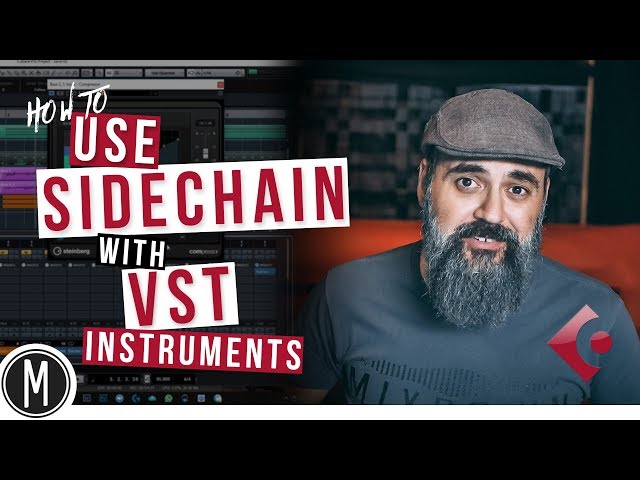 How to use SIDECHAIN with VST INSTRUMENTS in CUBASE 9.5