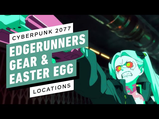 Edgerunner Easter Eggs In Cyberpunk 2077