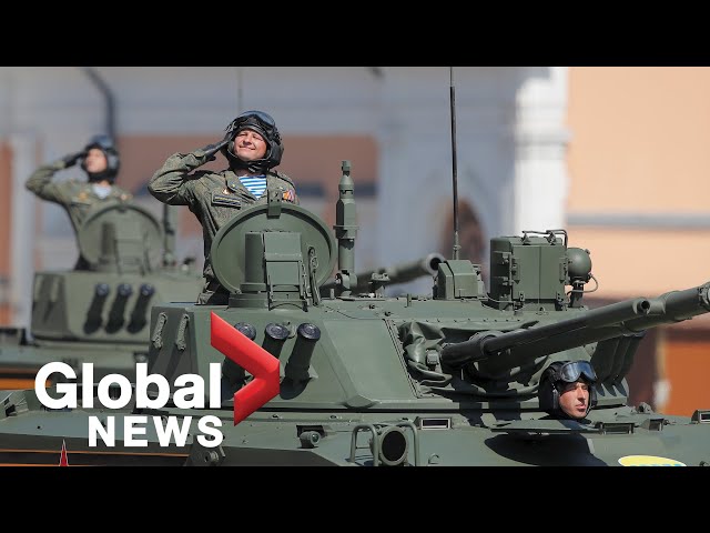 Russia marks 75th Victory Day anniversary with spectacular Red Square military parade