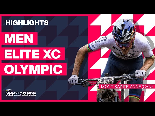 Mont-Sainte-Anne - Men Elite XCO Highlights | 2023 UCI Mountain Bike World Cup