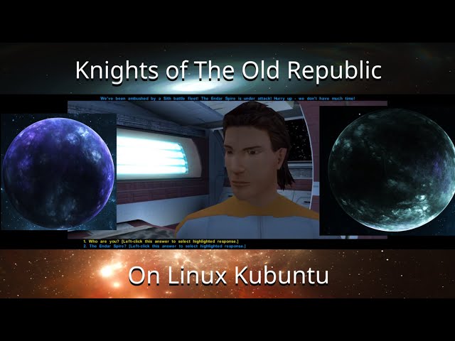 Knights of the Old Republic on Linux Kubuntu