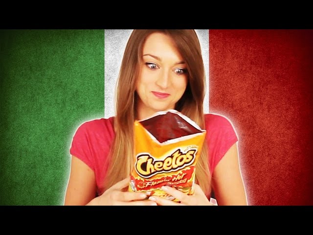 Italians Try American Snacks