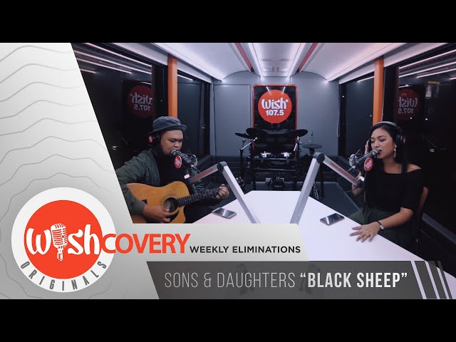 Sons & Daughters perform "Black Sheep" LIVE on Wish 107.5 Bus