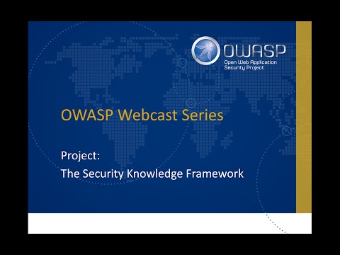 OWASP Webcast Series