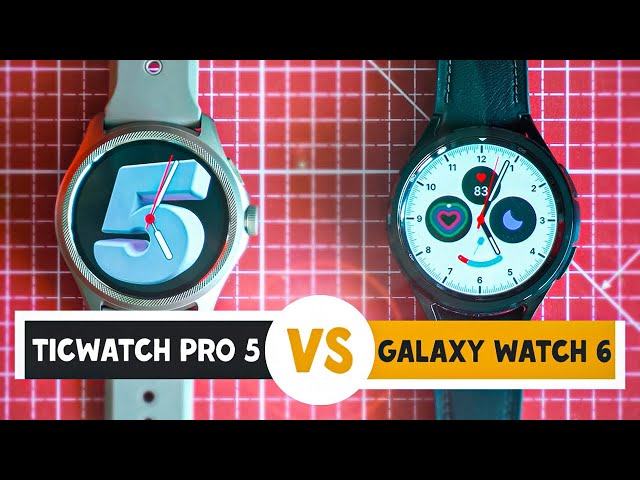 Samsung Galaxy Watch6 Classic vs Ticwatch Pro 5: Which is the BETTER Wear OS Smartwatch?