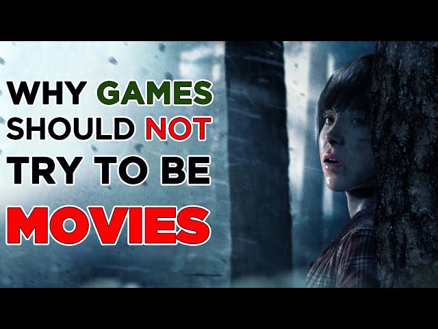Why Games should NOT try to be MOVIES - Beyond Two Souls Angry Rant