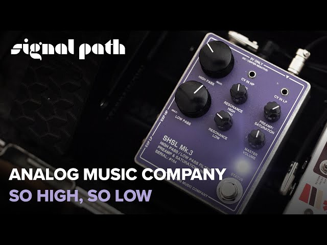 A Synth Filter For Your Pedalboard | Analog Music Company So High, So Low | Full Demo