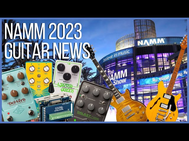 NAMM 2023 Guitar, Pedal & Amp News - Duncan Hyperswitch, UA Pedals, EHX, Earthquaker