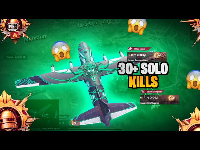 Conqueror Push Start Again | 30 Solo Kills | MK Gaming