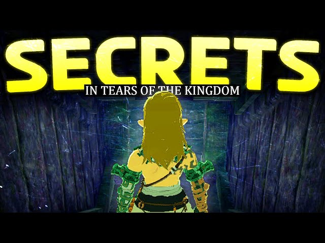 5 Secrets You MIGHT Have Missed in Tears of The Kingdom!