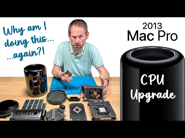 2013 Mac Pro CPU UPGRADE (& fresh thermal paste)