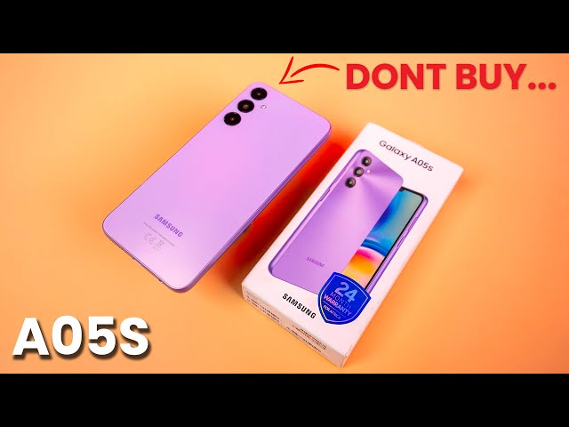 Samsung Galaxy A05s Review - Watch Before you BUY!
