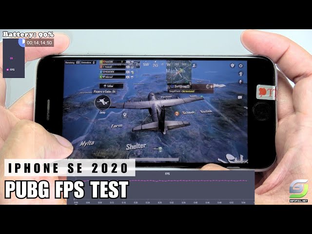 iPhone SE 2020 test game PUBG Update 2024 | Apple A13 Bionic