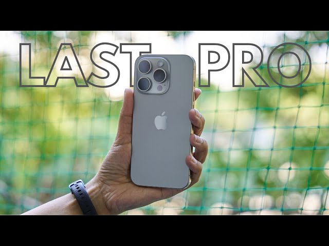 iPhone 15 Pro Review: My last Pro iPhone.