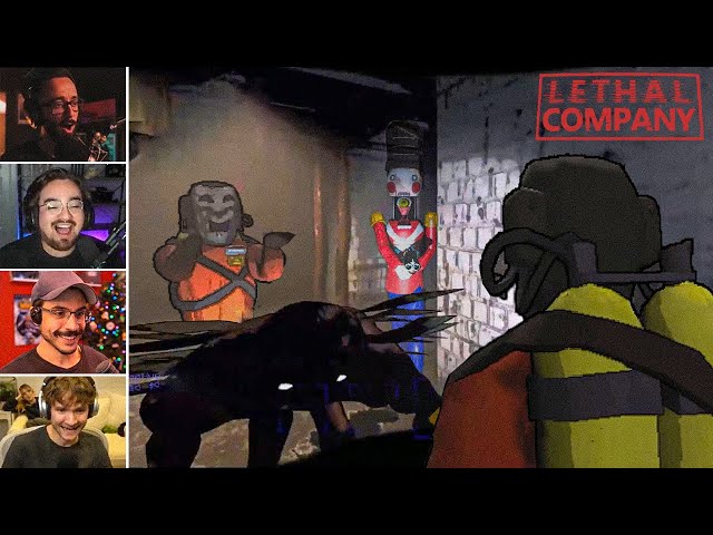 Lethal Company, Top Twitch Jumpscares Compilation Part 26 (Horror Games)