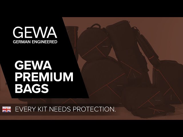 FEATURES 🇬🇧 GEWA Premium Bags for Drums + Cymbals + Hardware + Percussion + Sticks