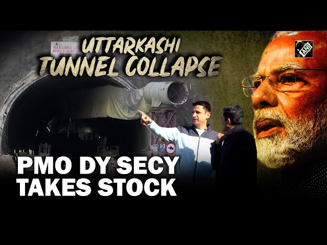 Uttarkashi Tunnel Collapse: PMO Deputy Secy Mangesh Ghildiyal takes stock of incident site
