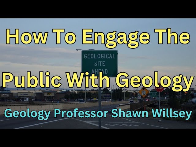 Connecting the Public To Geology Through Various Outreach Efforts