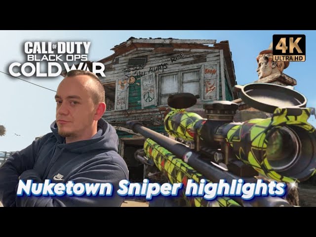 NUKETOWN Sniper Compilation ( Cold War ) 4K / 60FPS