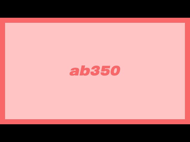 [only Super ABle] ab350 | 1일차 연습 영상