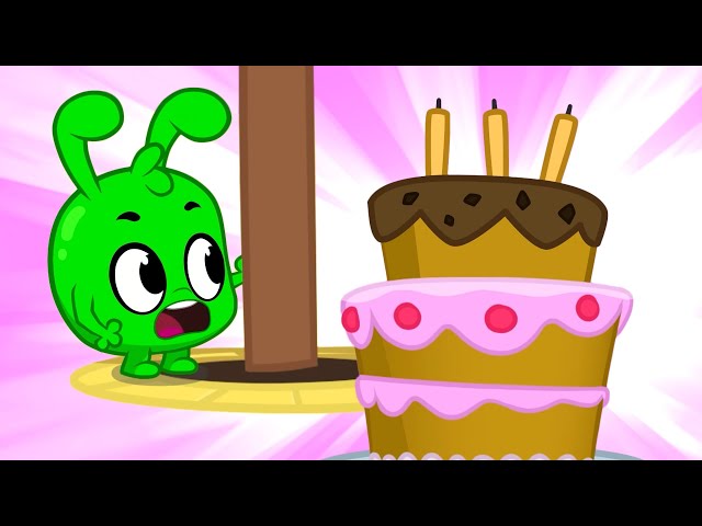 BIRTHDAY CAKE WITH ORPHLE - My Magic Pet Morphle @MorphleMagicUniverse