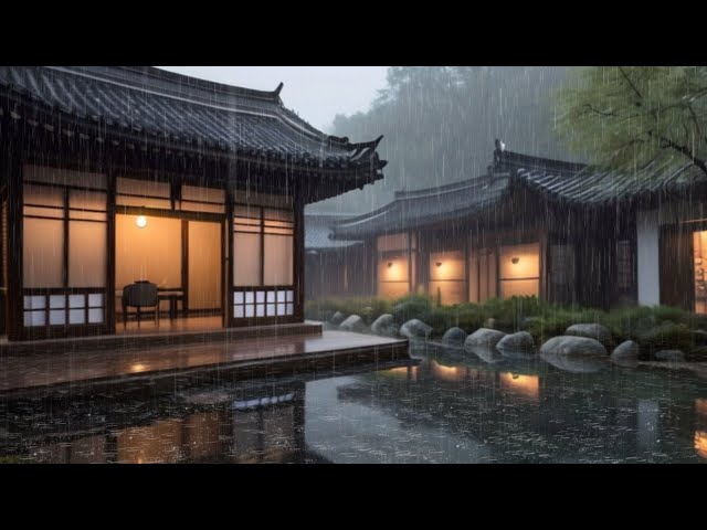 Sleep Instantly Within 3 Minutes | Insomnia Healing , Stress Relief - Rain Sounds For Sleeping