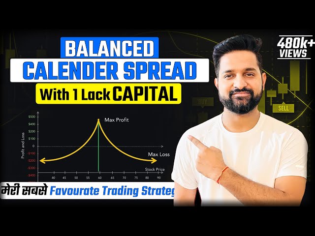 Balanced Calendar Spread | Easiest Options Trading Strategy | #thetagainers