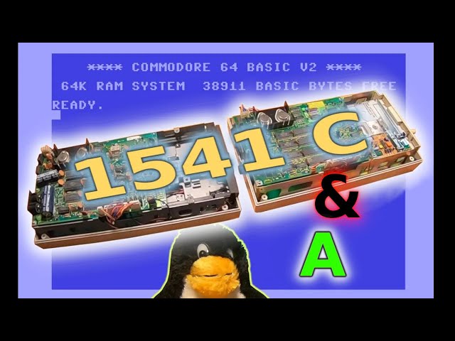 C64: Zwei 1541 überprüfen, warten, vergleichen & testen | 1