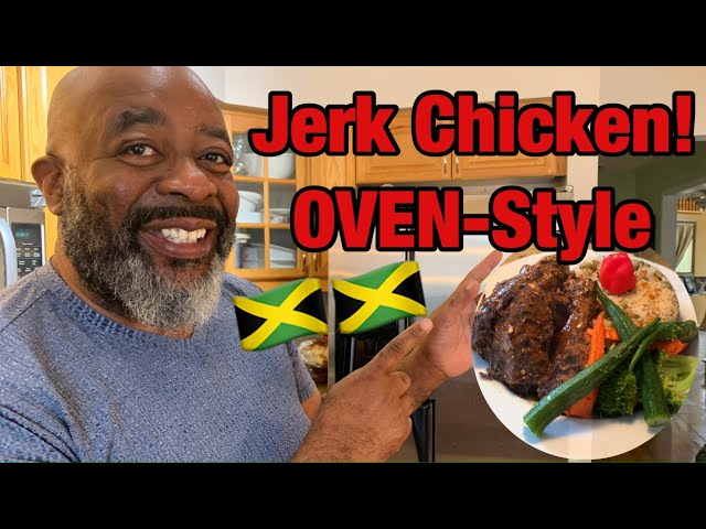How To Make Authentic Jerk Chicken! Oven Style