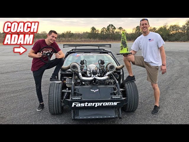 Took Leroy DRIFTING w/Adam LZ!! It Was an EPIC Time!