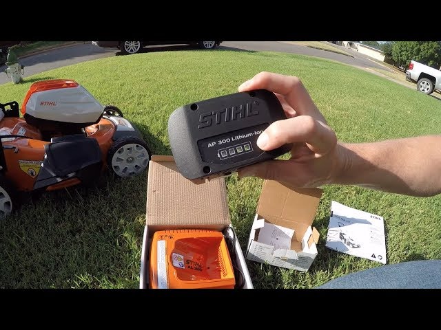 Should you buy a Battery Powered Lawn Mower? Stihl RMA 510 First Run Raw Review