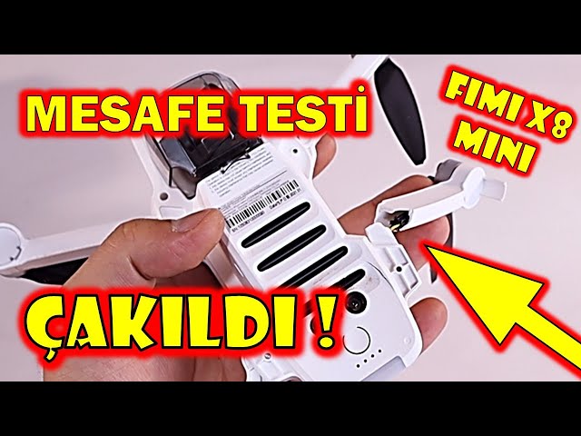 Fimi X8 Mini Drone 8KM Mesafe Testi - ÇAKILDI!