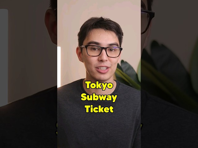 Tokyo Subway Ticket Explained