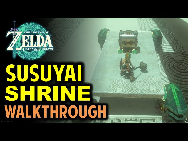 Susuyai Shrine Puzzle: A Spinning Device Walkthrough | The Legend of Zelda: Tears of the Kingdom