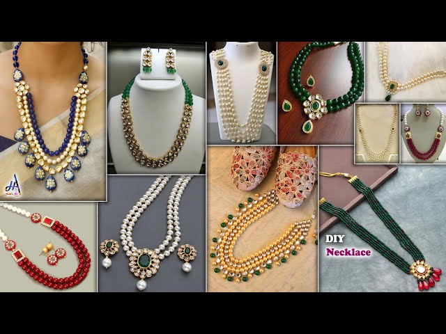 Hmm... Beautiful Girls DIY Necklace For Designer Outfits