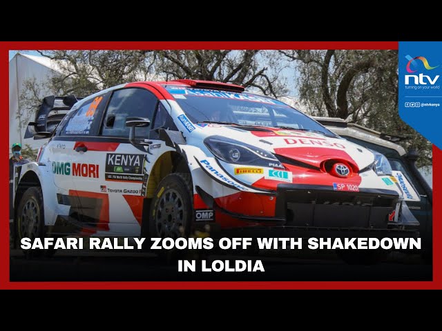 Safari Rally zooms off with shakedown in Loldia