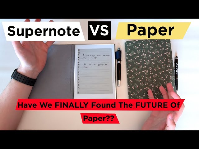 Is It BETTER Than PAPER? - Supernote A6X2 Nomad